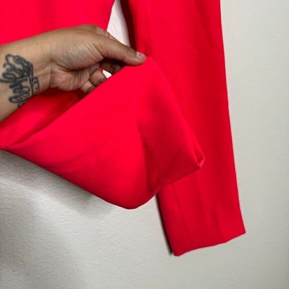 Banana Republic Avery Pants Hot Pink Mid-Rise Trouser Casual Career Sz 00 Petite - Picture 11 of 13